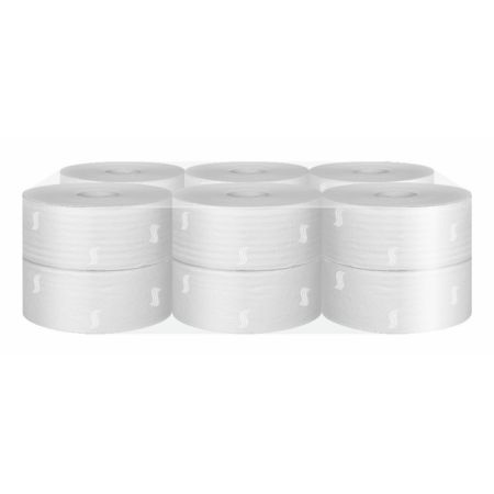 Papír toaletní Jumbo bílý - průměr 190 mm Papír toaletní Jumbo bílý - průměr 190 mm