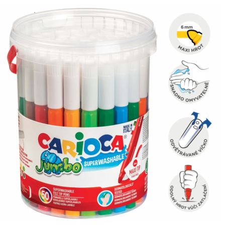 Popisovače Carioca JUMBO - 50 ks Popisovače Carioca JUMBO - 50 ks