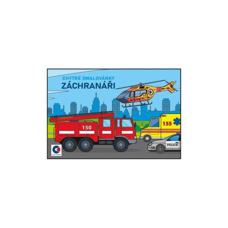 Chytré omalovánky A5 - Záchranáři Chytré omalovánky A5 - Záchranáři
