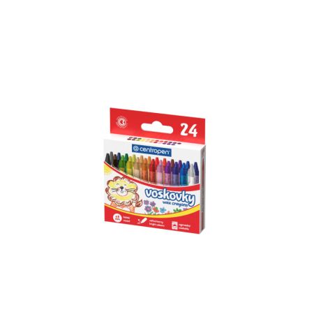 Pastelky voskové Centropen 9530 - 24 barev
