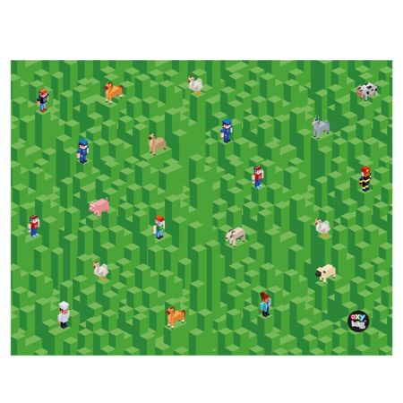 Ubrus PVC - Playworld / 65 x 50 cm Ubrus PVC - Playworld / 65 x 50 cm