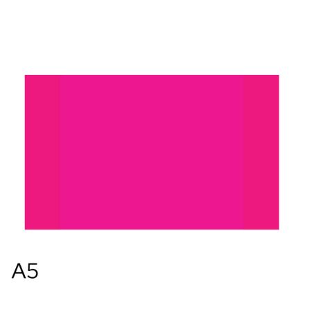 Obal na sešity A5 - neon růžová Obal na sešity A5 - neon růžová