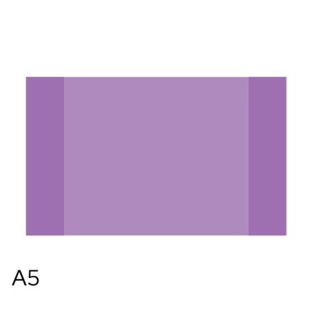 Obal na sešity A5 - pastel fialová Obal na sešity A5 - pastel fialová