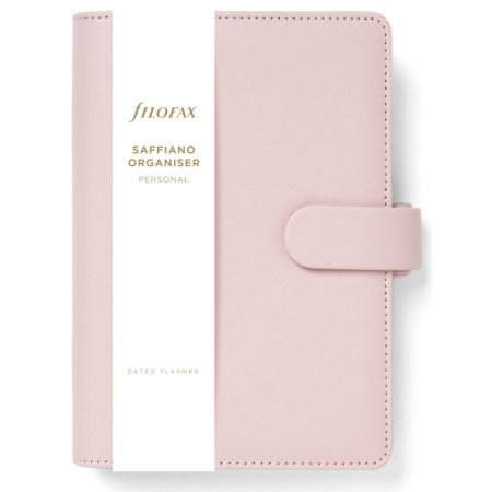 Diář Filofax Saffiano - osobní / blush