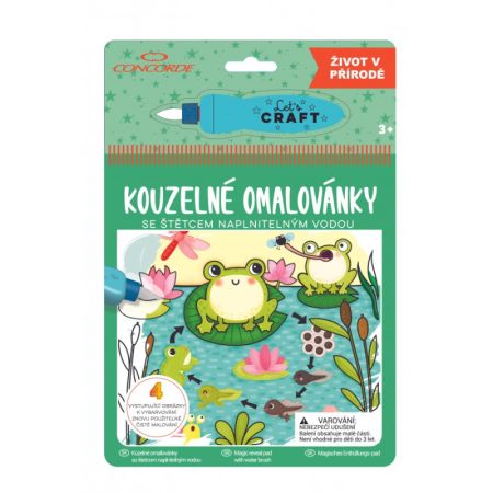 Omalovánky kouzelné CONCORDE - Život v přírodě Omalovánky kouzelné CONCORDE - Život v přírodě