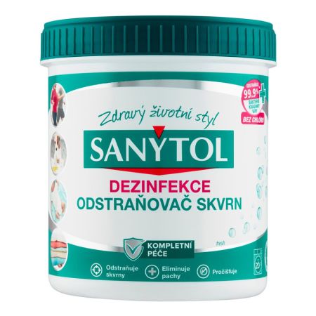 SANYTOL dezinfekční odstraňovač skvrn - 450 g SANYTOL dezinfekční odstraňovač skvrn - 450 g