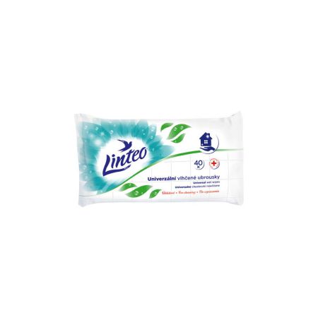 Linteo Satin vlhčené ubrousky pro domácnost 40ks Linteo Satin vlhčené ubrousky pro domácnost 40ks