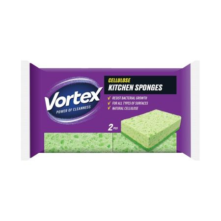 Houba na nádobí VORTEX - Celulóza 2 ks Houba na nádobí VORTEX - Celulóza 2 ks