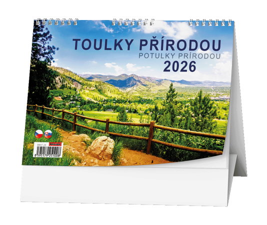 Kalendář stolní obrázkový Toulky přírodou / BSH7
