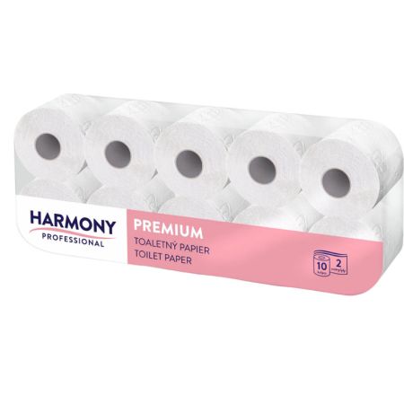 Papír toaletní Harmony Professional Premium 2-vrstvý / 10 ks Papír toaletní Harmony Professional Premium 2-vrstvý / 10 ks