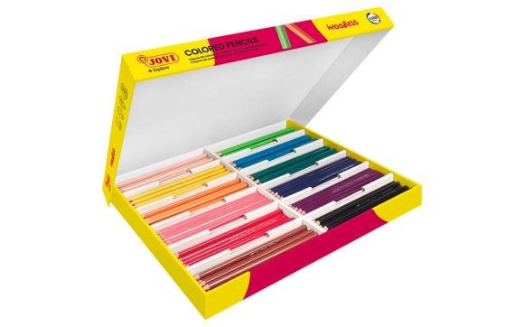 Pastelky JOVI trojhranné nedřevěné / 288 ks