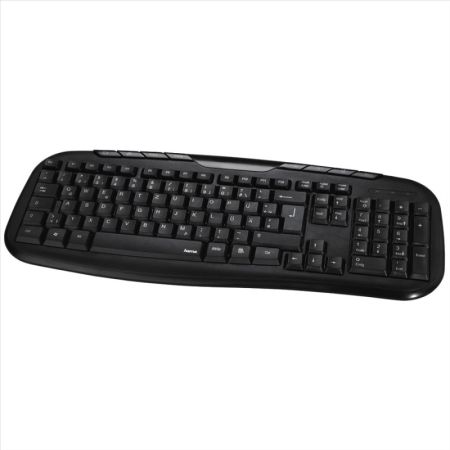 Klávesnice HAMA Celino - černá / USB kabel Klávesnice HAMA Celino - černá / USB kabel
