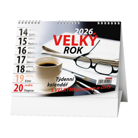 Kalendář stolní - Velký rok / BSF0 Kalendář stolní - Velký rok / BSF0