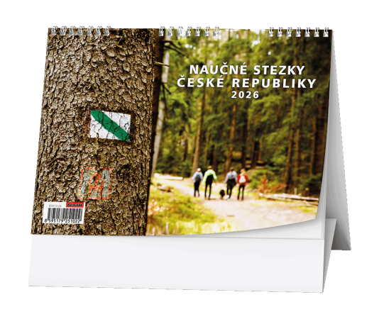 Kalendář stolní obrázkový Naučné stezky / BSH10