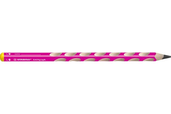 Tužka STABILO® EASYgraph - HB / pro leváky / růžová