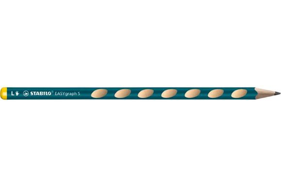 Tužka STABILO® EASYgraph Slim - HB / pro leváky / petrolejová