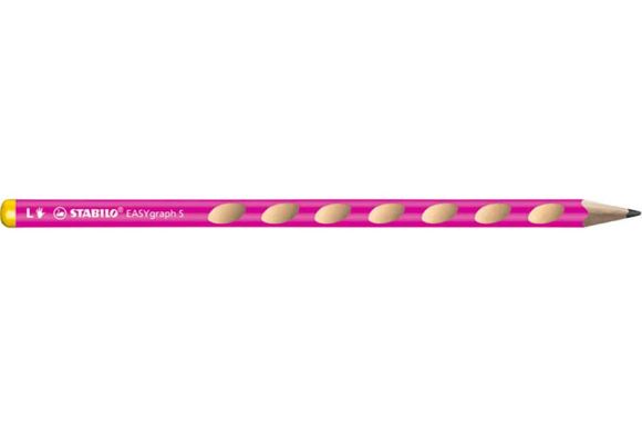 Tužka STABILO® EASYgraph Slim - HB / pro leváky / růžová