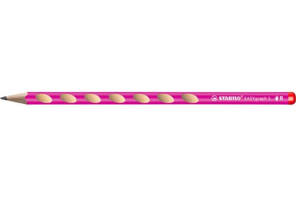 Tužka STABILO® EASYgraph Slim - HB / pro praváky / růžová