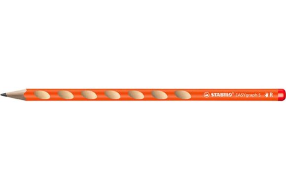 Tužka STABILO® EASYgraph Slim - HB / pro praváky / oranžová