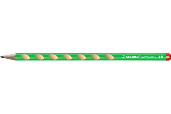 Tužka STABILO® EASYgraph Slim - HB / pro praváky / zelená