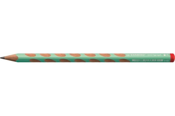 Tužka STABILO® EASYgraph PASTEL - HB / pro praváky / zelená