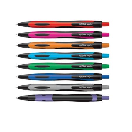 Kuličkové pero Spoko Active - barevný mix