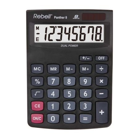 Kalkulačka Rebell Panther 8 displej 8 míst Kalkulačka Rebell Panther 8 displej 8 míst