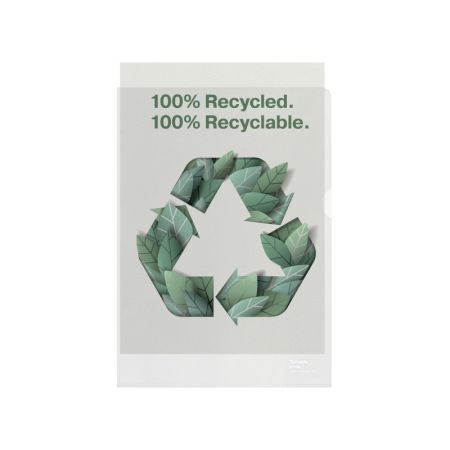 Zakládací obal tvar L - A4 / 100 ks / 100 mic. / recyklovatelný Zakládací obal tvar L - A4 / 100 ks / 100 mic. / recyklovatelný