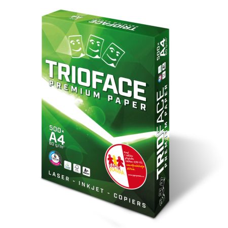 Xerografický papír TRIOFACE PREMIUM A - A4 80 g / 500 listů Xerografický papír TRIOFACE PREMIUM A - A4 80 g / 500 listů
