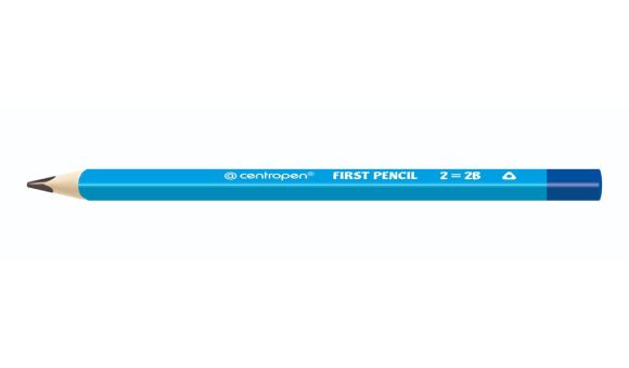 Tužka Centropen 9512 trojhranná Jumbo First pencil - HB / barevný mix