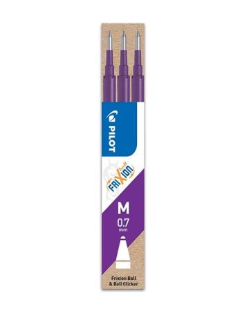 Náplň Pilot FriXion 0,7 - fialová / 3 ks