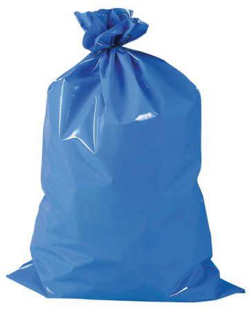 Pytle na odpad - 70x110cm / 40my / 25ks / modrá