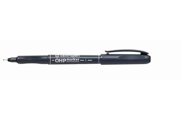 Popisovač Centropen Permanent OHP 2634 / černá