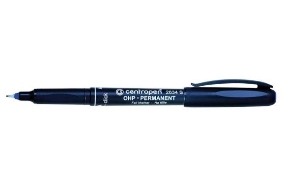 Popisovač Centropen Permanent OHP 2634 / modrá
