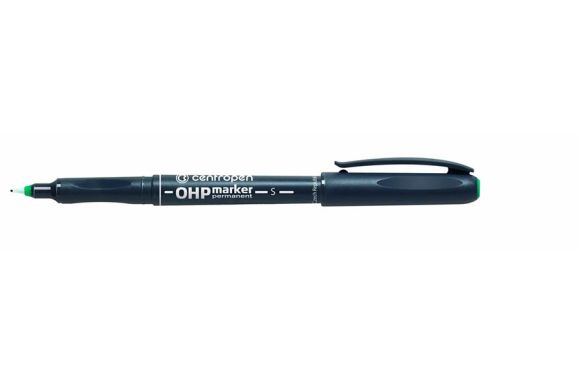 Popisovač Centropen Permanent OHP 2634 / zelená