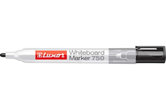 Popisovač Luxor Whiteboard 750 - černá