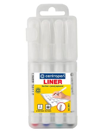 Liner Centropen 2811 F - sada 4 ks