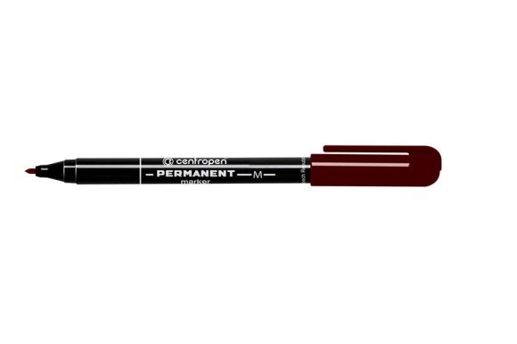 Popisovač Centropen Permanent 2846 / hnědá