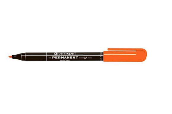 Popisovač Centropen Permanent 2846 - oranžová