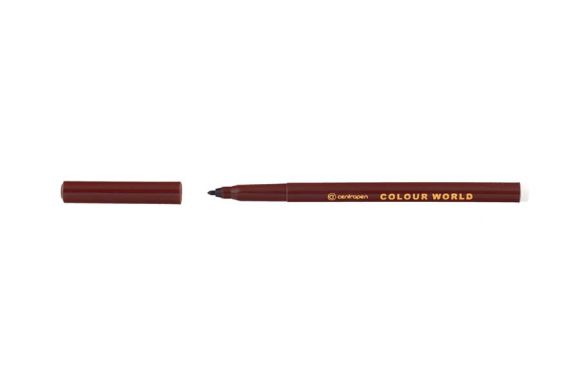 Popisovač Centropen 7550 / hnědá