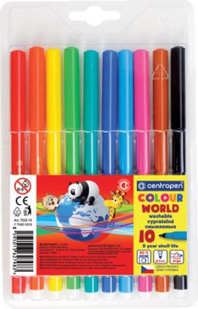 Popisovače Centropen 7550/10 - sada 10 ks