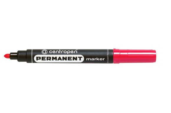 Značkovač Centropen 8566 permanent - červená