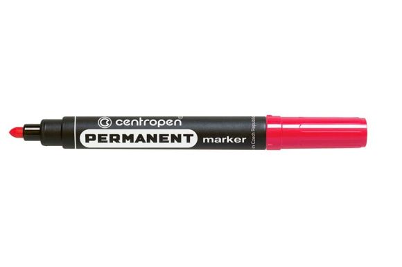 Značkovač Centropen 8566 permanent - červená