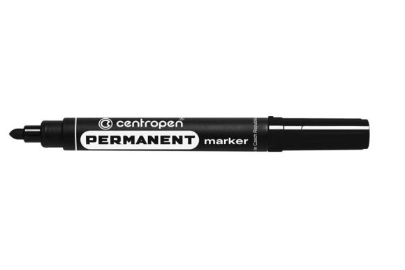 Značkovač Centropen 8566 permanent - černá