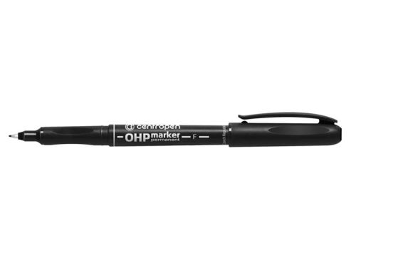 Popisovač Centropen Permanent OHP 2636 / černá
