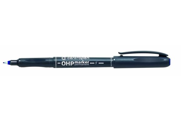 Popisovač Centropen Permanent OHP 2636 / modrá