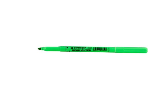 Zvýrazňovač Centropen 2532 / zelená