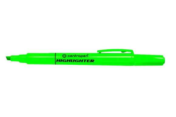 Zvýrazňovač Centropen HIGHLIGHTER 8722 / zelená