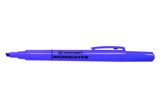Zvýrazňovač Centropen HIGHLIGHTER 8722 / fialová