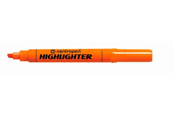 Zvýrazňovač Centropen HIGHLIGHTER 8552 / oranžová